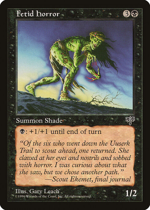 Fetid Horror — art by Gary Leach