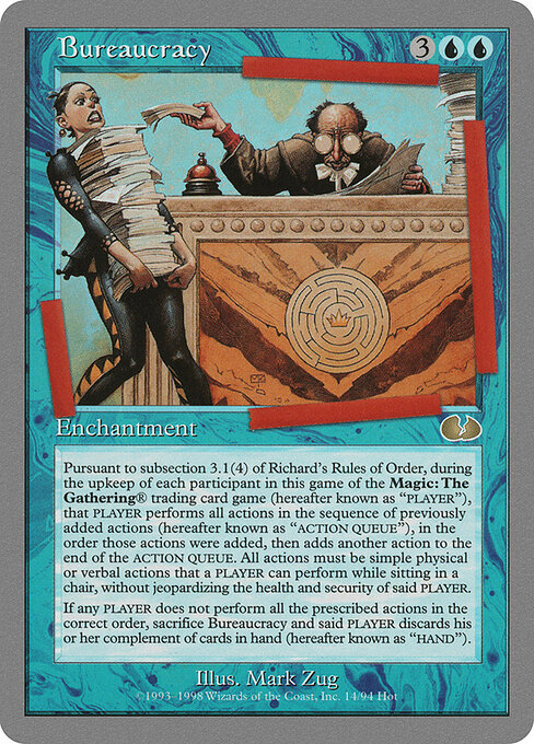 Bureaucracy — art by Mark Zug