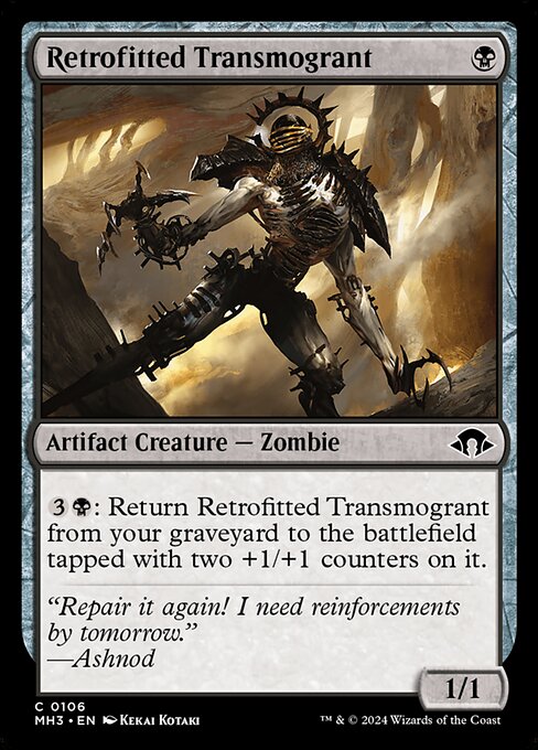 Retrofitted Transmogrant — art by Kekai Kotaki