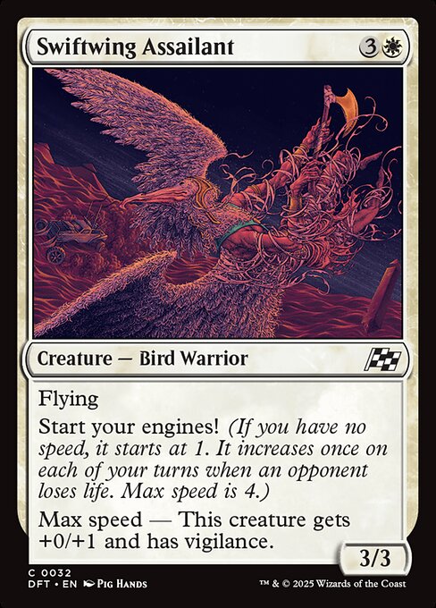 Swiftwing Assailant — art by Pig Hands