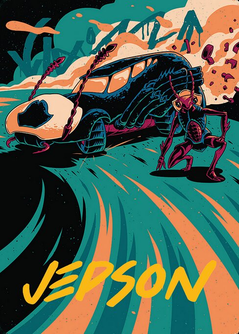 Carrion Cruiser // Carrion Cruiser — art by Ian Jepson