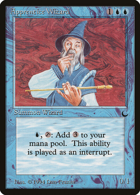 Apprentice Wizard — art by Dan Frazier