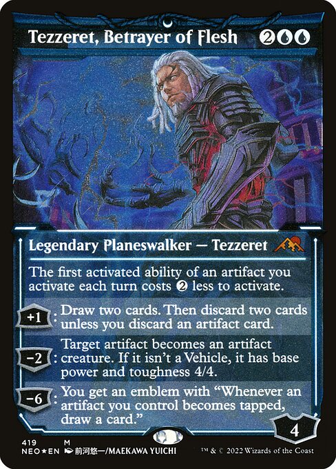 Tezzeret, Betrayer of Flesh — art by Maekawa Yuichi