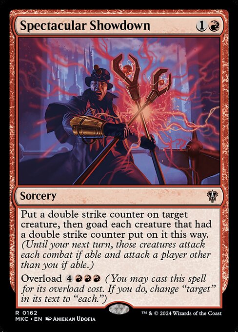 Spectacular Showdown — art by Aniekan Udofia