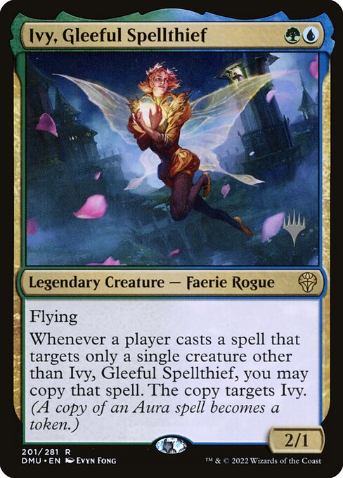 Ivy, Gleeful Spellthief — art by Evyn Fong
