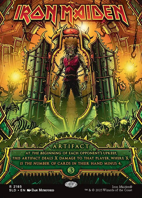 Iron Maiden — art by Dan Mumford