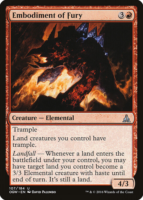 Embodiment of Fury — art by David Palumbo