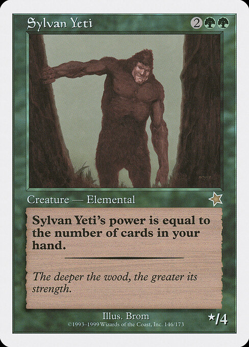 Sylvan Yeti — art by Brom