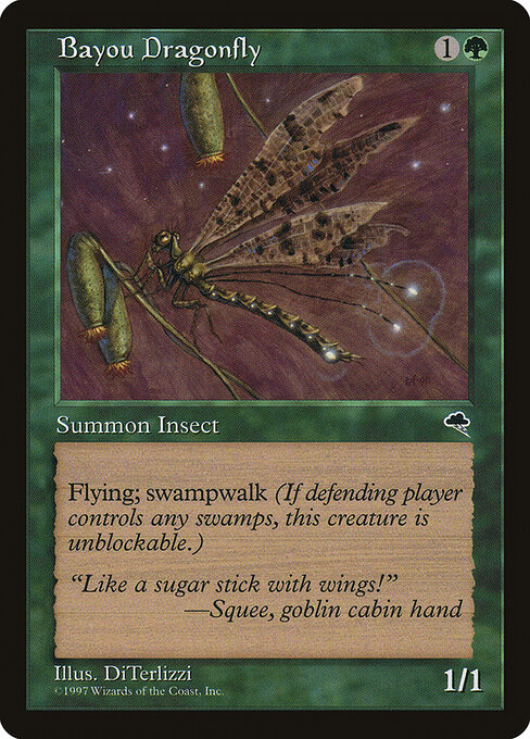 Bayou Dragonfly — art by DiTerlizzi
