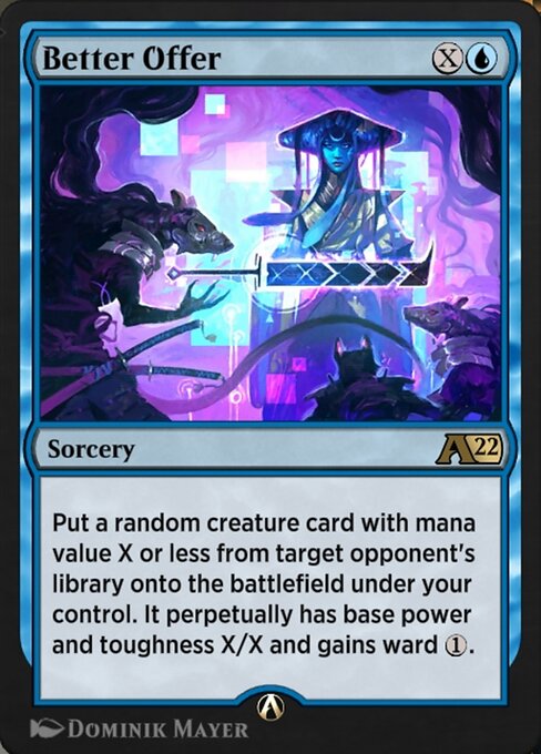 Better Offer — art by Dominik Mayer