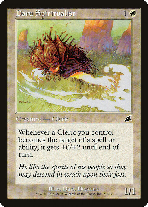 Daru Spiritualist — art by Dave Dorman