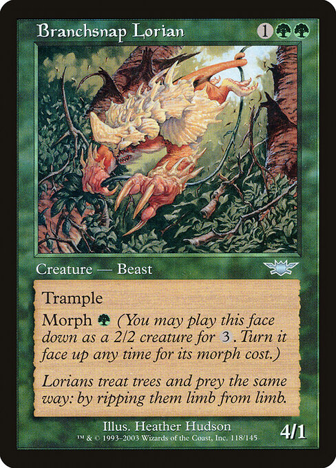 Branchsnap Lorian — art by Heather Hudson