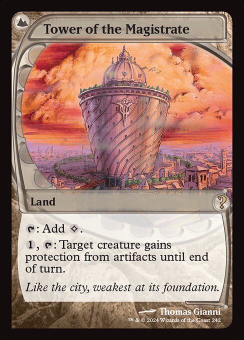 Tower of the Magistrate — art by Thomas Gianni