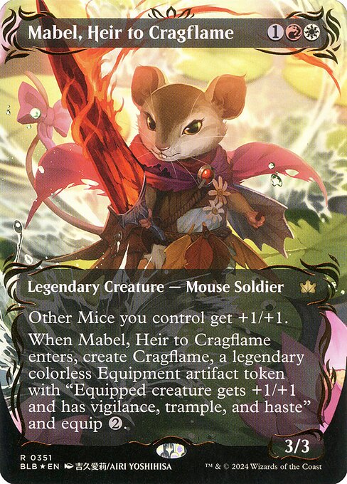 Mabel, Heir to Cragflame — art by Airi Yoshihisa