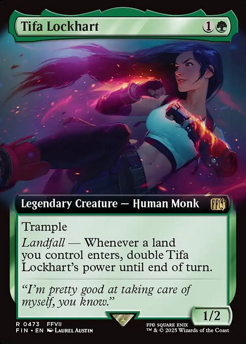 Tifa Lockhart — art by Laurel Austin