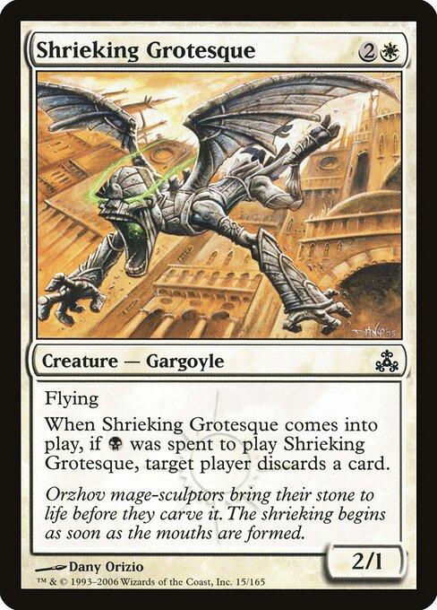 Shrieking Grotesque — art by Dany Orizio