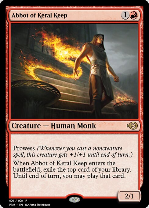 Abbot of Keral Keep — art by Anna Steinbauer