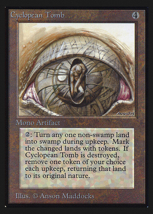 Cyclopean Tomb — art by Anson Maddocks