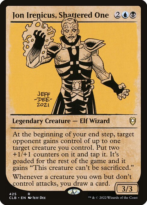 Jon Irenicus, Shattered One — art by Jeff Dee