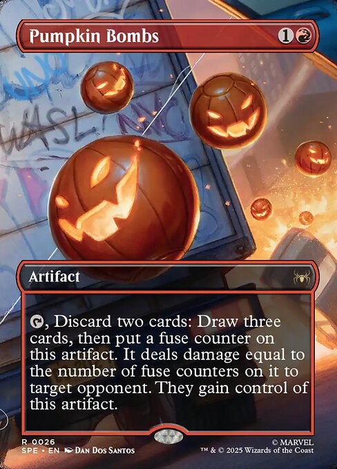 Pumpkin Bombs — art by Dan Dos Santos