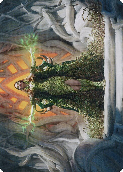 Titania, Voice of Gaea // Titania, Voice of Gaea — art by Cristi Balanescu