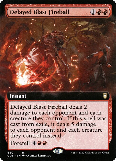 Delayed Blast Fireball — art by Andreas Zafiratos