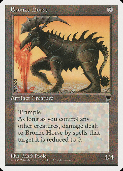 Bronze Horse — art by Mark Poole