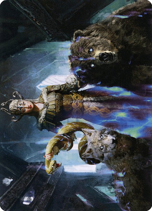 Kolvori, God of Kinship // Kolvori, God of Kinship — art by Grzegorz Rutkowski