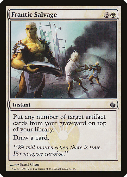 Frantic Salvage — art by Scott Chou