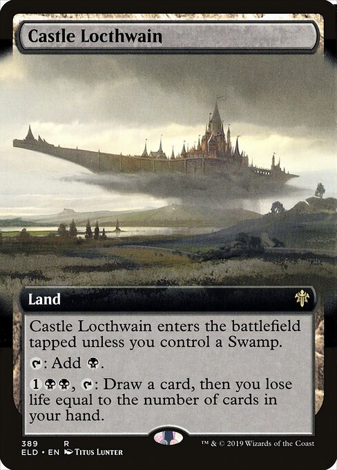 Castle Locthwain — art by Titus Lunter