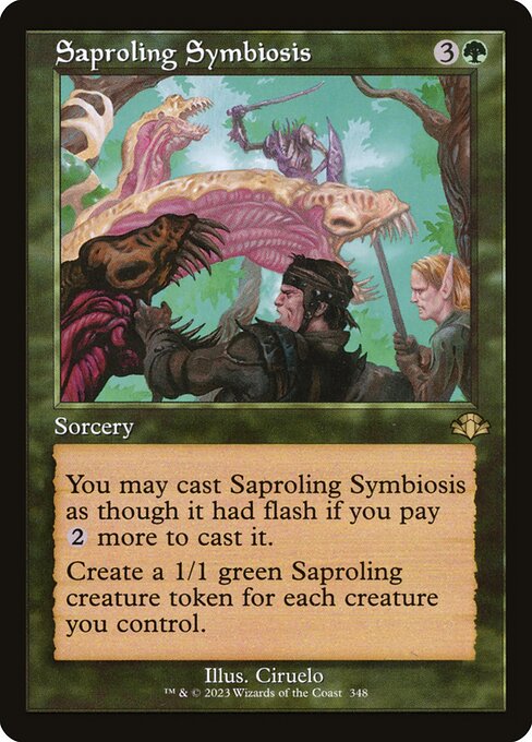 Saproling Symbiosis — art by Ciruelo