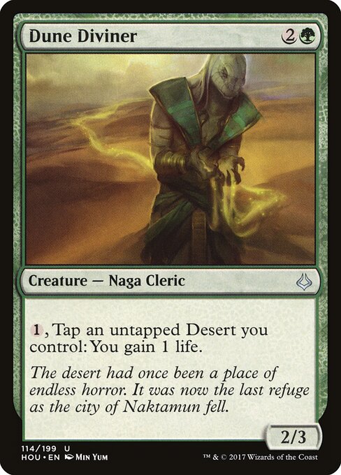 Dune Diviner — art by Min Yum
