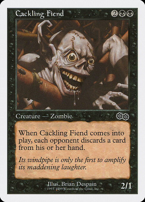 Cackling Fiend — art by Brian Despain