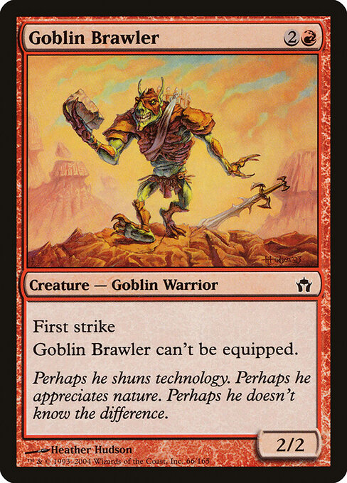 Goblin Brawler — art by Heather Hudson