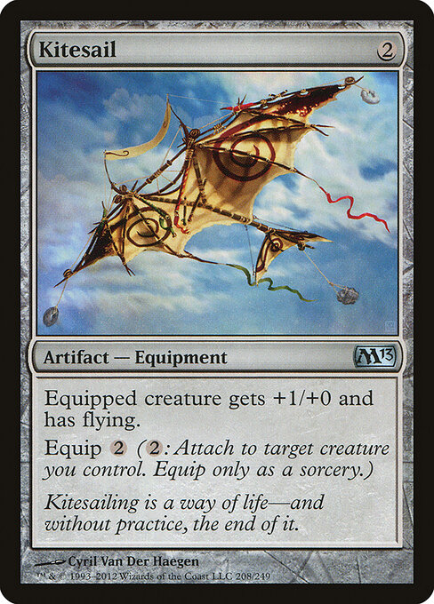 Kitesail — art by Cyril Van Der Haegen