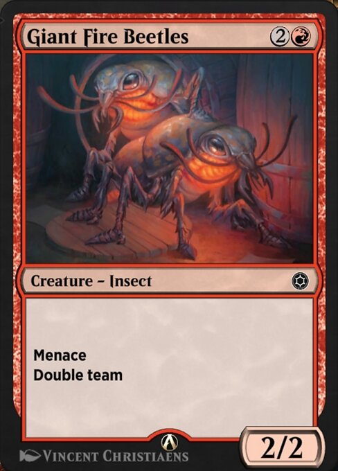 Giant Fire Beetles — art by Vincent Christiaens