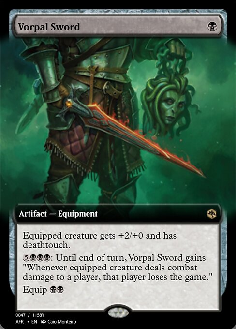 Vorpal Sword — art by Caio Monteiro