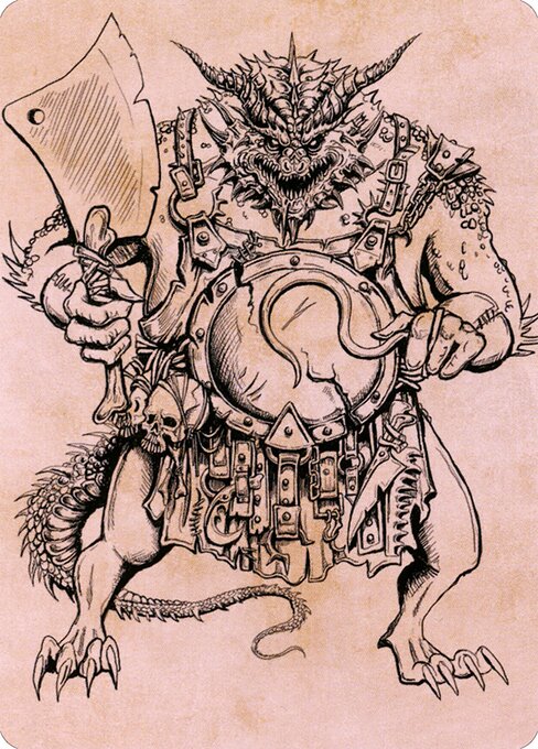 Thrakkus the Butcher // Thrakkus the Butcher — art by Justine Jones