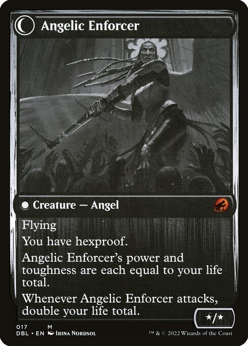 Enduring Angel // Angelic Enforcer — art by Irina Nordsol