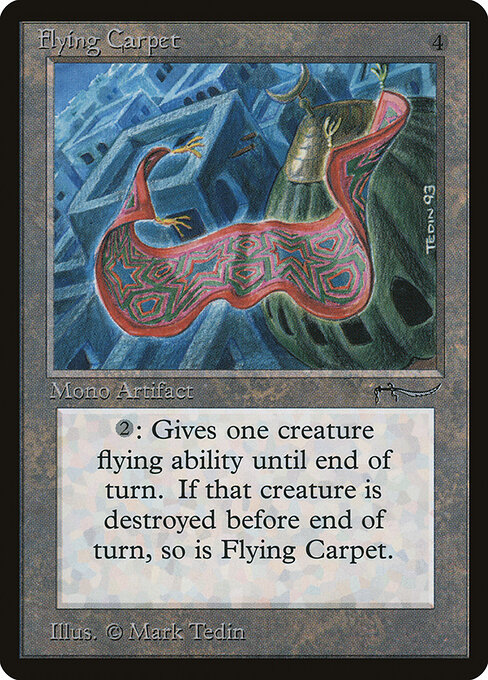 Flying Carpet — art by Mark Tedin