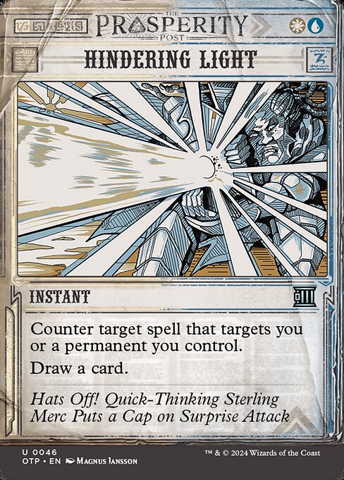 Hindering Light — art by Magnus Jansson