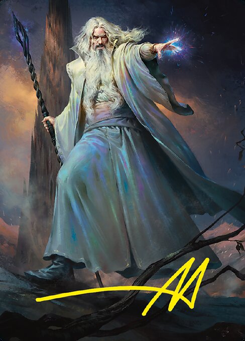 Saruman of Many Colors // Saruman of Many Colors — art by Alexander Mokhov