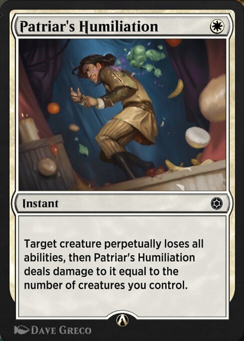 Patriar's Humiliation — art by Dave Greco