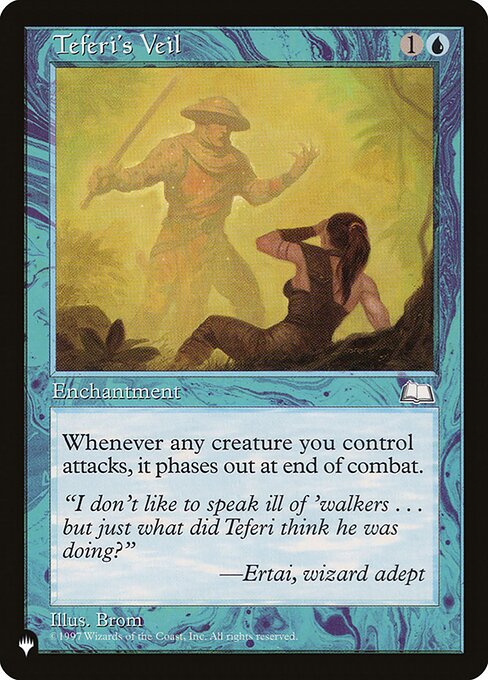 Teferi's Veil — art by Brom