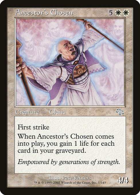 Ancestor's Chosen — art by Pete Venters