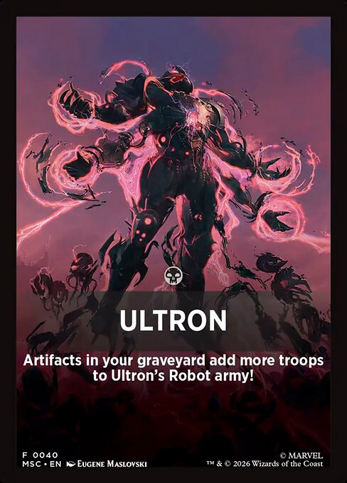 Ultron — art by Eugene Maslovski