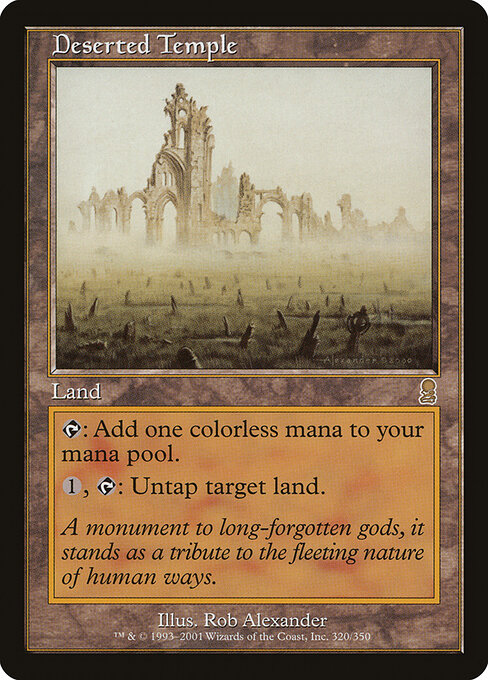 Deserted Temple — art by Rob Alexander