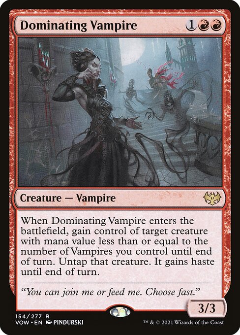 Dominating Vampire — art by PINDURSKI