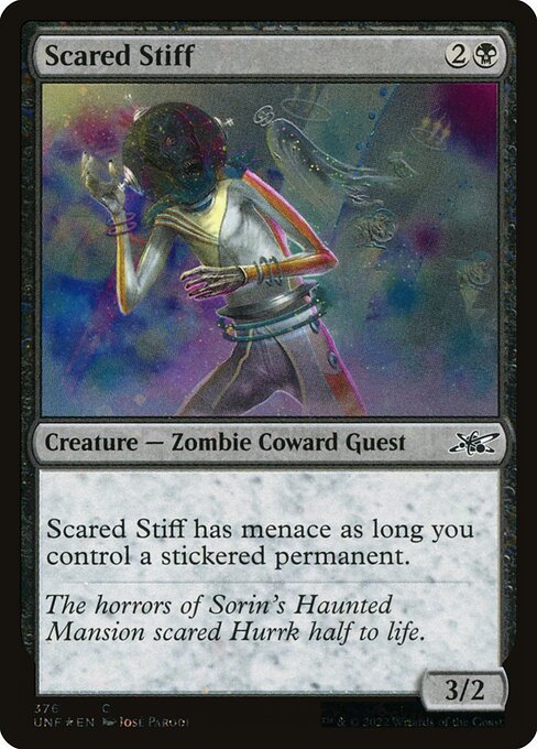 Scared Stiff — art by José Parodi