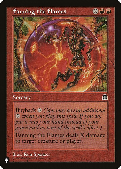 Fanning the Flames — art by Ron Spencer